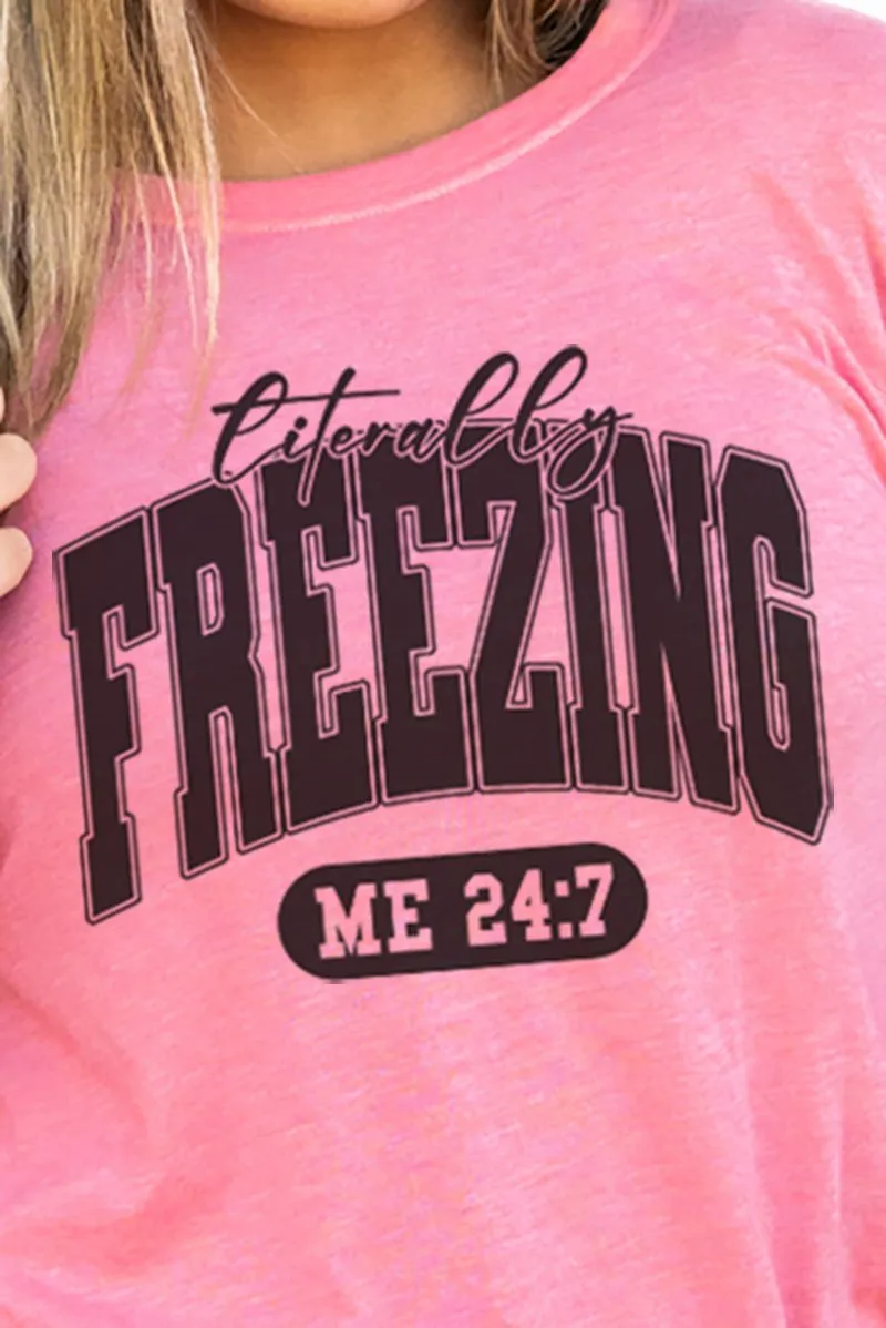 Literally Freezing Adult Soft-Tek Blend Long Sleeve Tee