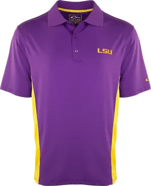 LSU Performance Polo with Mesh Sides