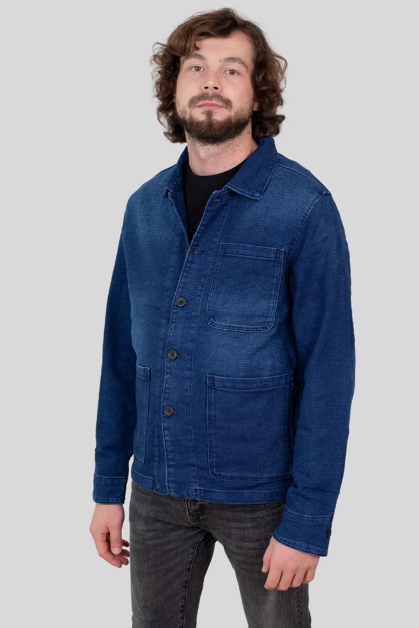 Lucas Jacket - Blue Denim