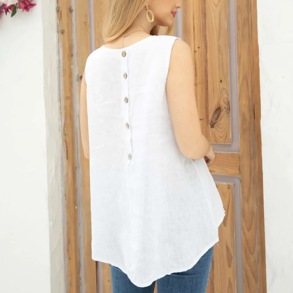 Lucia Linen Tank