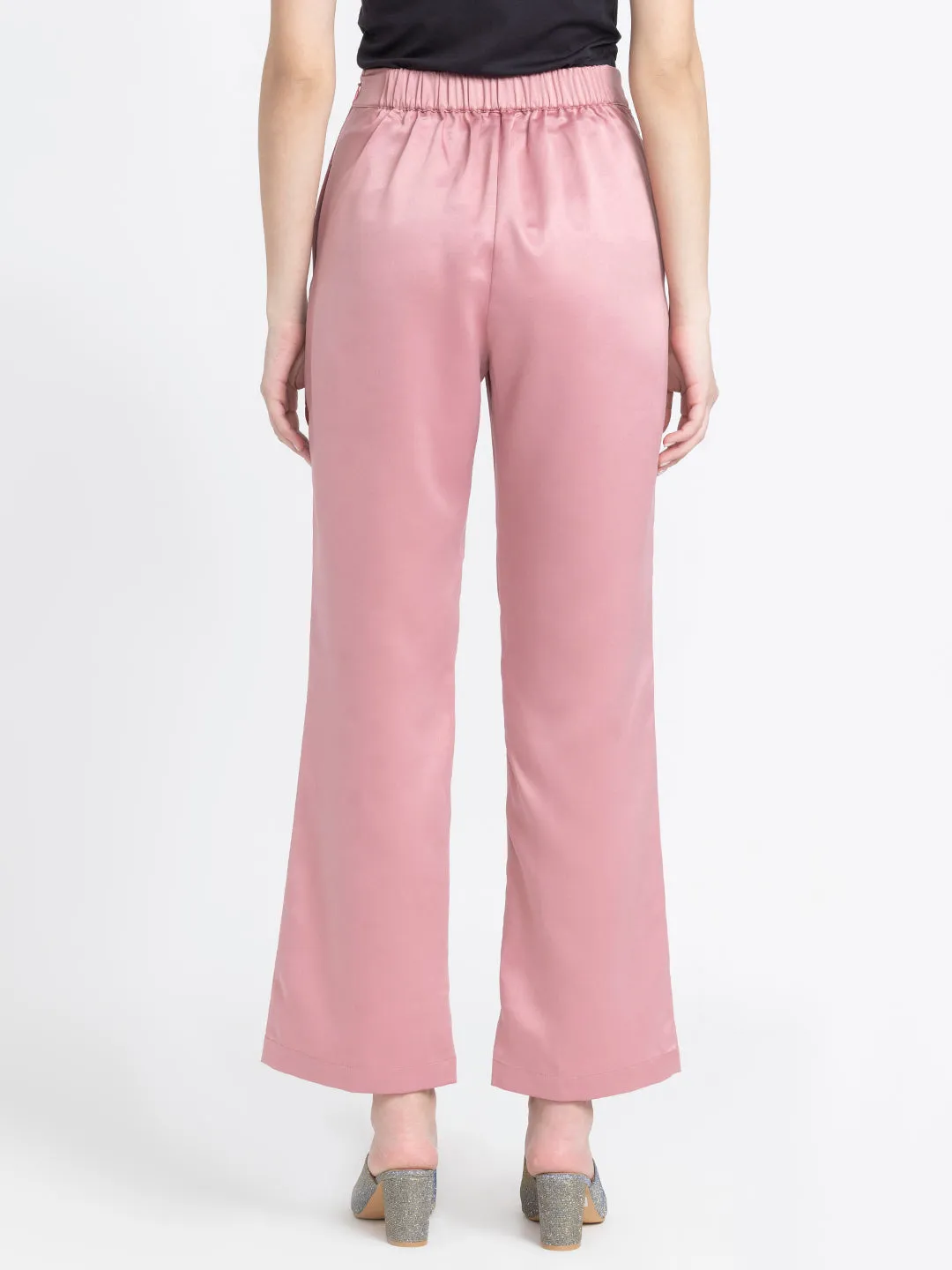 Luxe straight pant- Dusty pink