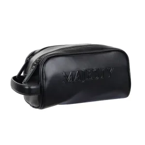 MAJESTY 2-Zipper Pouch (Black)