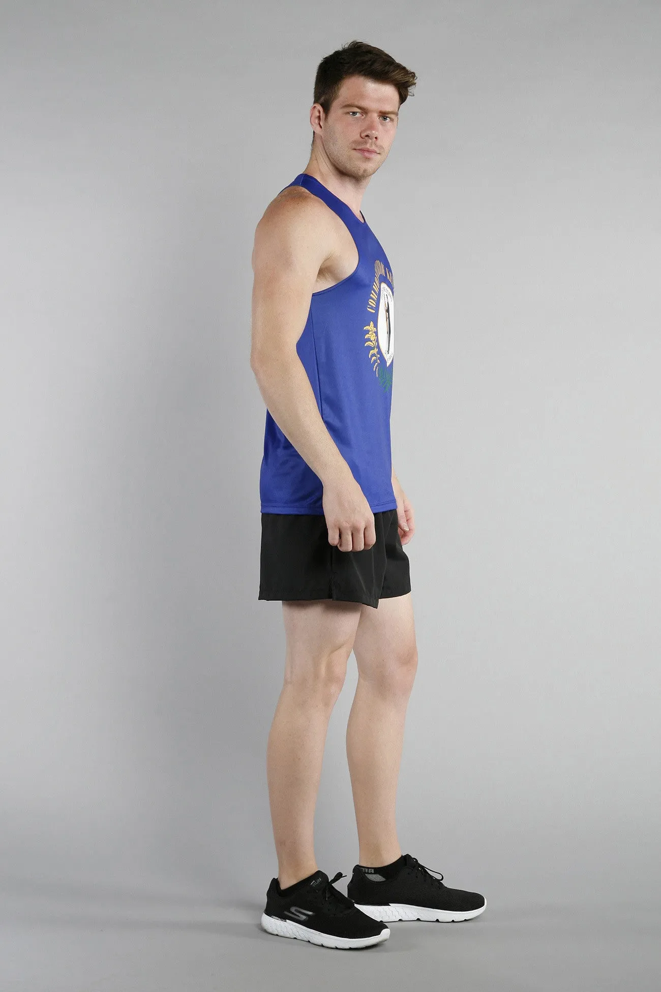 Men's Competitor Lite Printed Singlet [J-L] - Kentucky