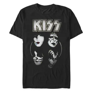 Men's KISS Shadowed Faces T-Shirt