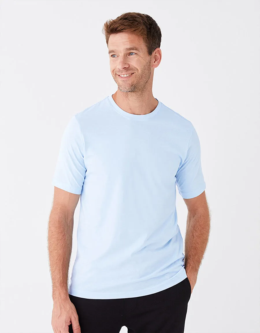 Men's Plain T-Shirt - Blue