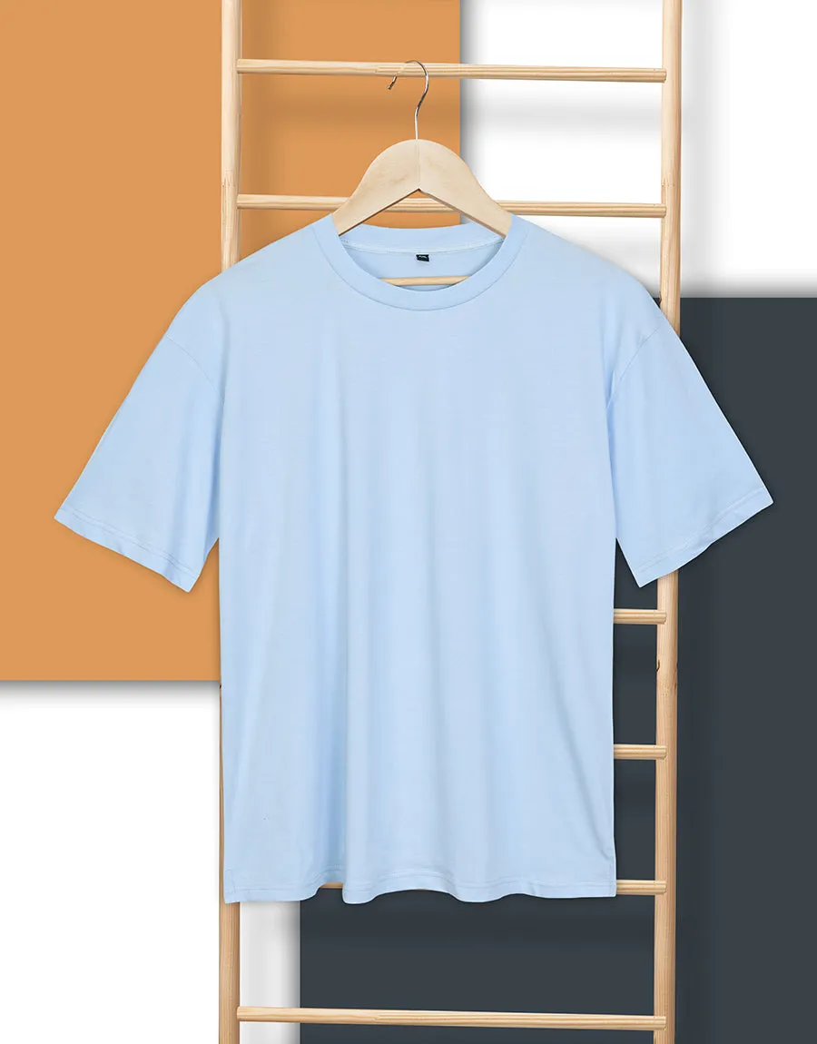 Men's Plain T-Shirt - Blue