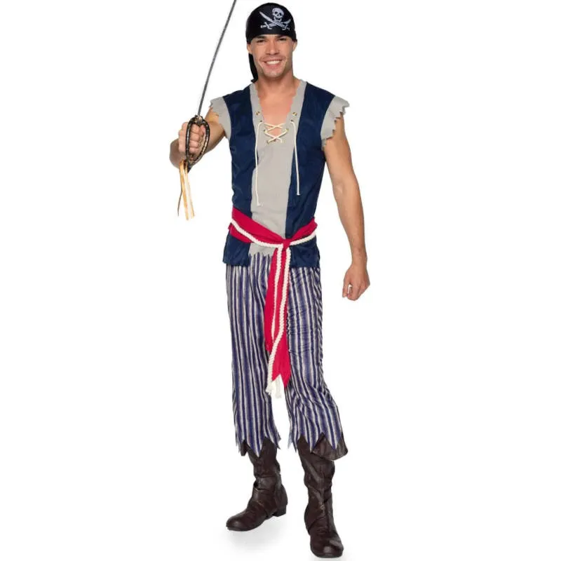 Men's Plank Walking Pirate Costume