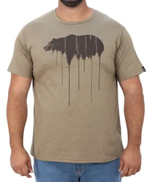 Mens Printed Bear Tee