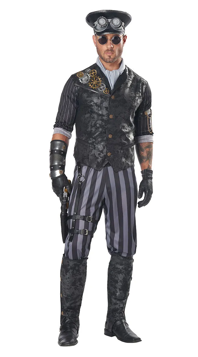 Men's Steampunk Commander Costume