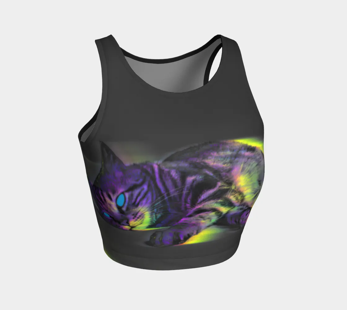 Moon eye kitty crop top | Hubert