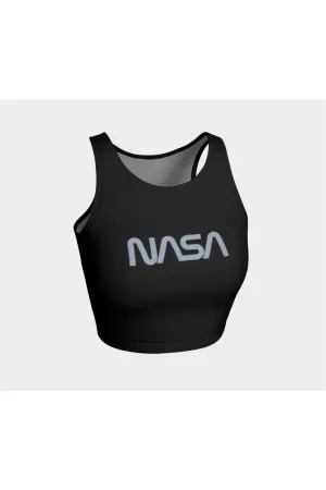 NASA Athletic Crop Top