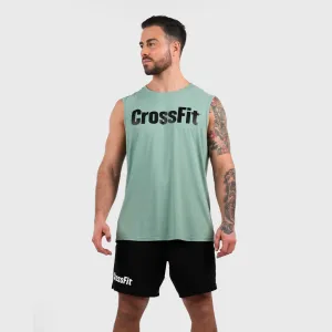 Northern Spirit - CrossFit® Rider Men Regular Fit Tank - SHALE GREEN