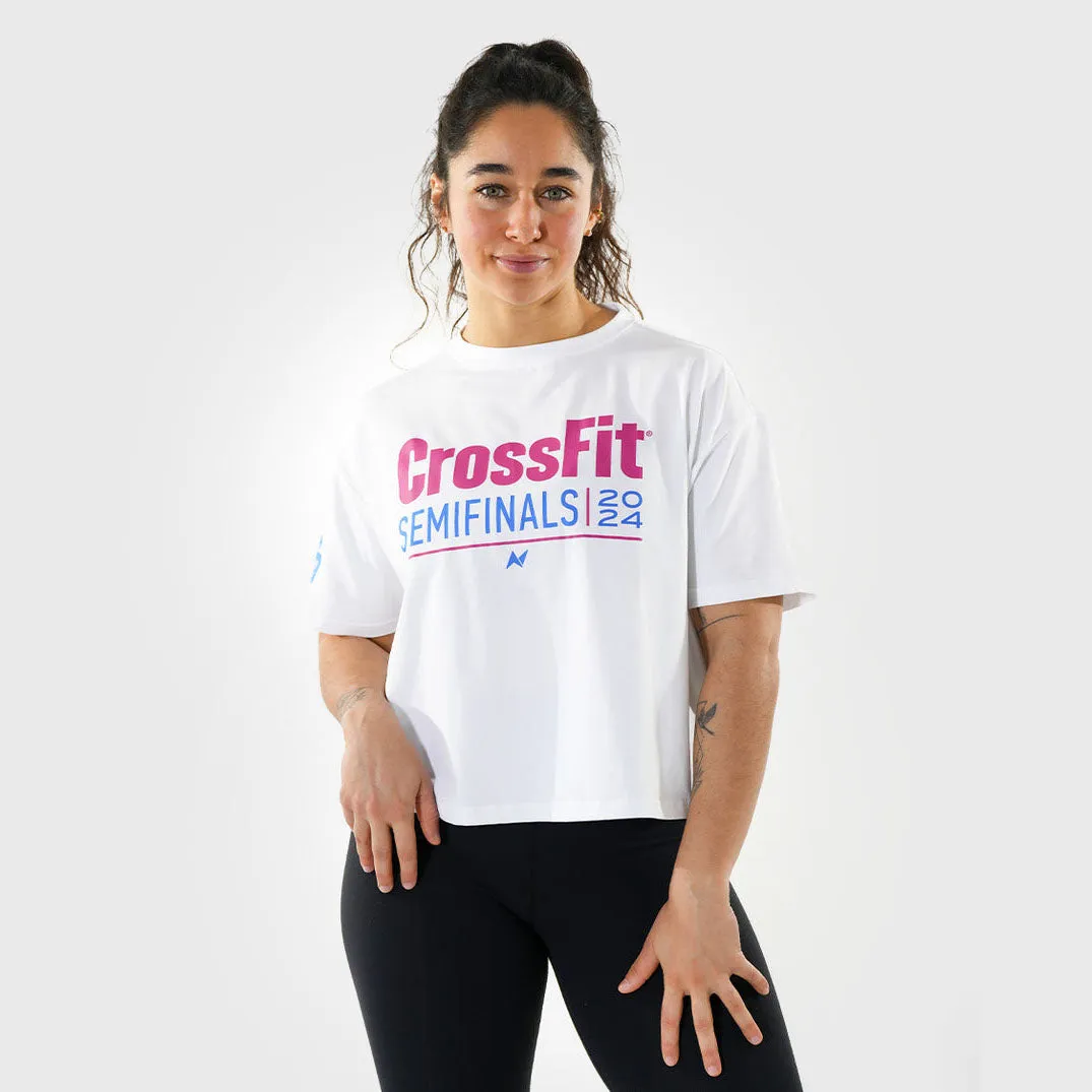 Northern Spirit - CrossFit® Women's Baggy Top Map - Torian Pro - ALABASTER