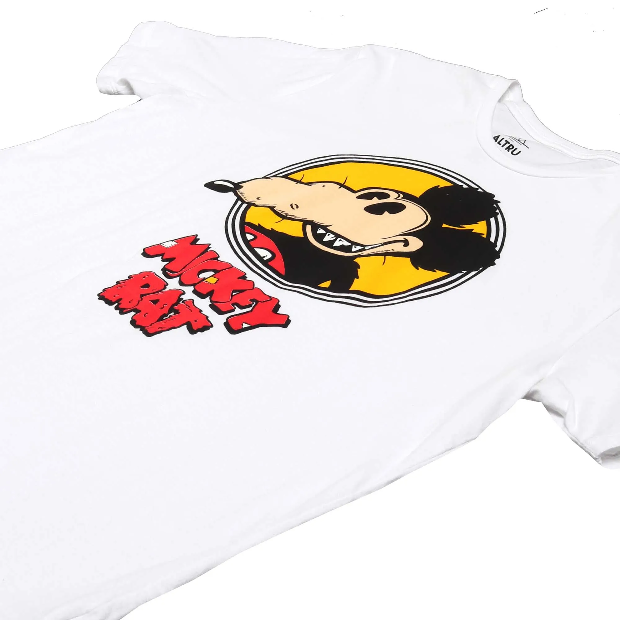 Official Mickey Rat In Spotlight Tee in White