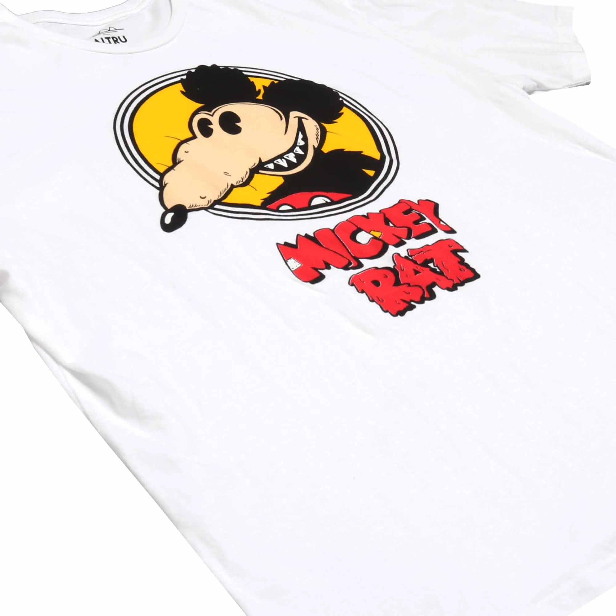 Official Mickey Rat In Spotlight Tee in White