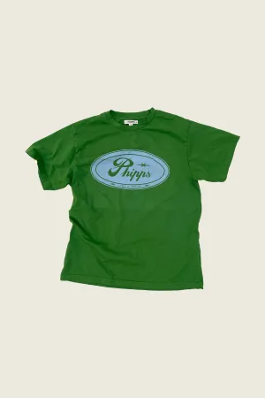 PHIPPS TRUCKER LOGO T LAWN GREEN