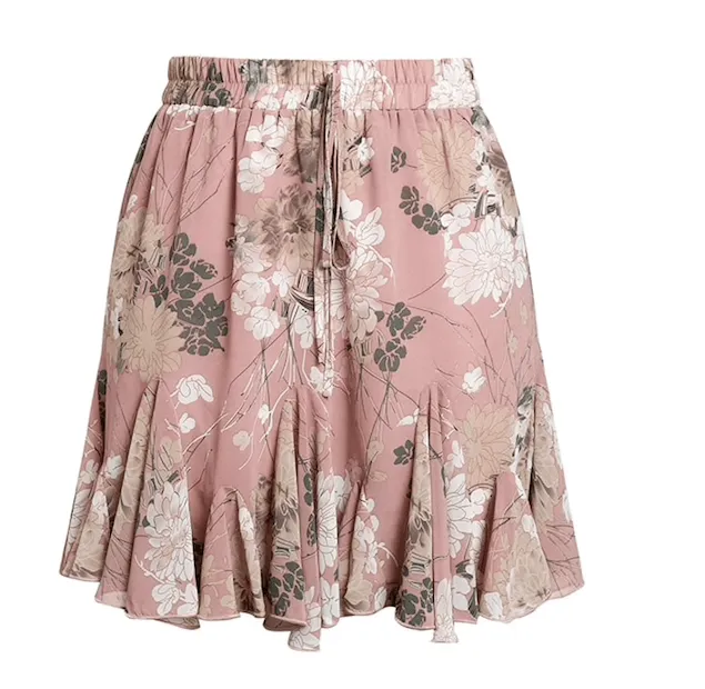 PRETTY IN PINK PETALS SKIRT