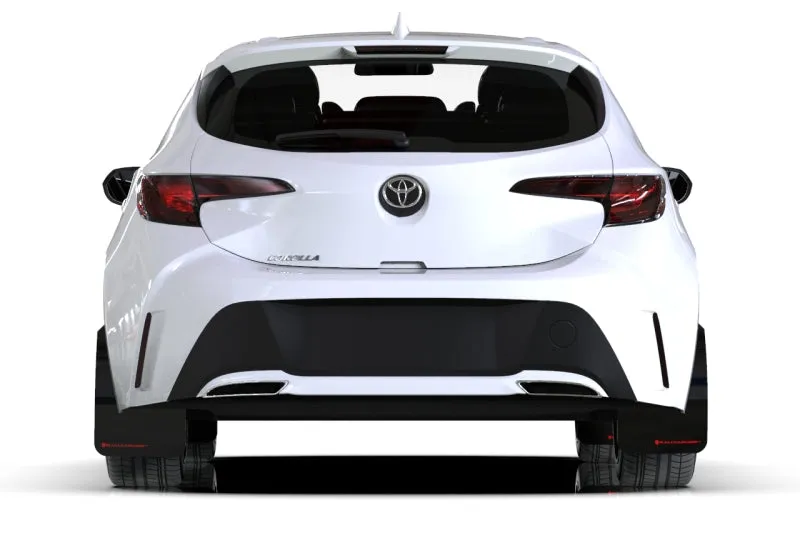 Rally Armor Blue UR Mud Flaps w/Black Logo | 2019  Toyota Corolla Hatchback