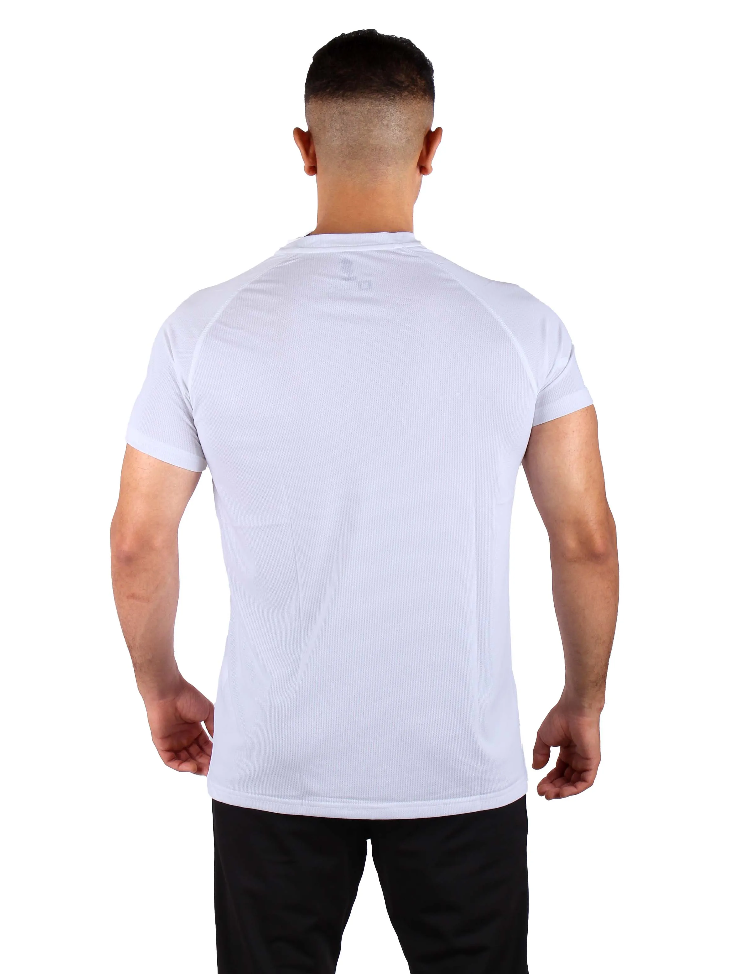 RTP12 Raglan Hi-Dri Sports T-Shirt - White