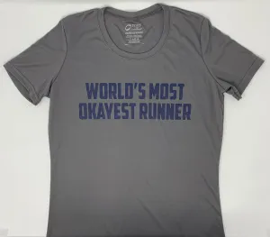 Run Newport Women's Tech-T Most Okayest