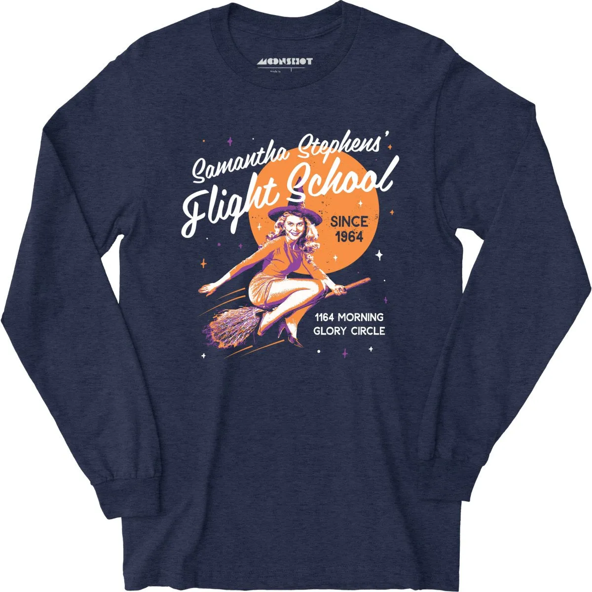 Samantha Stephens' Flight School - Long Sleeve T-Shirt