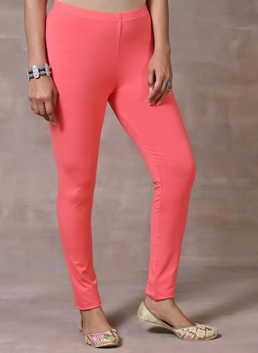 Sofia Brink Pink Skinny Fit Leggings for Women