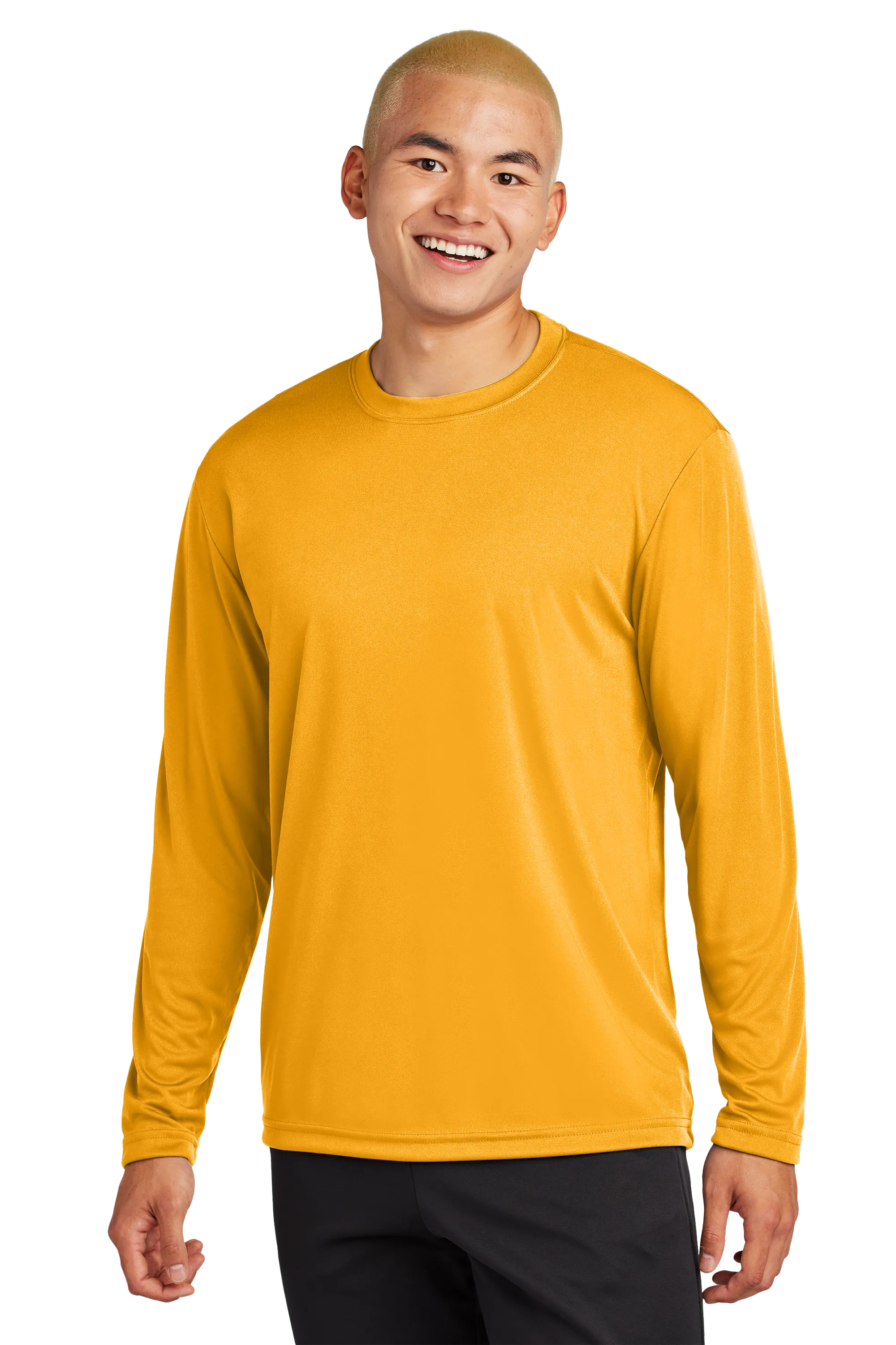 Sport-Tek® Long Sleeve PosiCharge® Competitor™ Tee - Gold