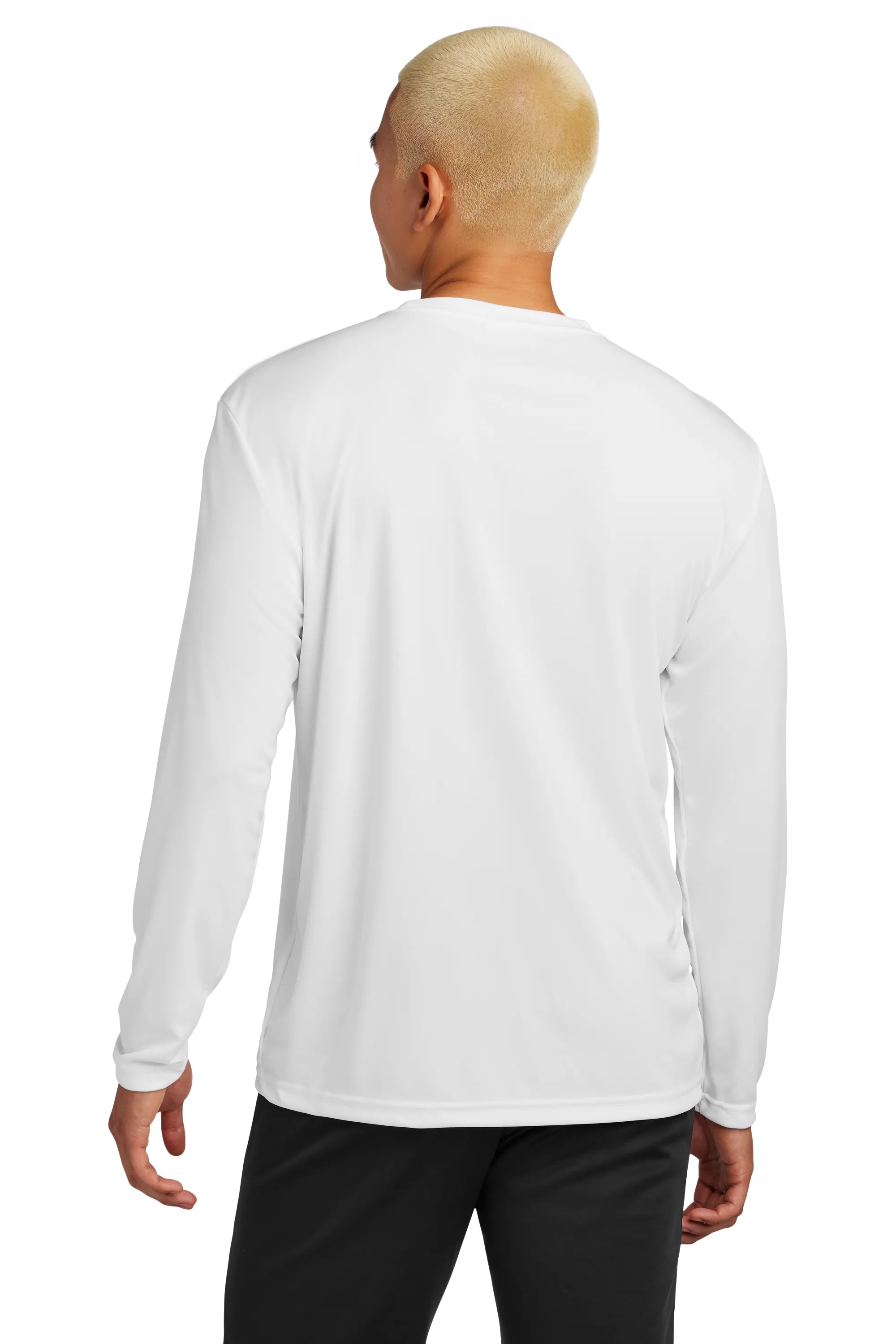 Sport-Tek® Long Sleeve PosiCharge® Competitor™ Tee - White