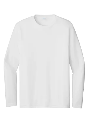 Sport-Tek® Long Sleeve PosiCharge® Competitor™ Tee - White