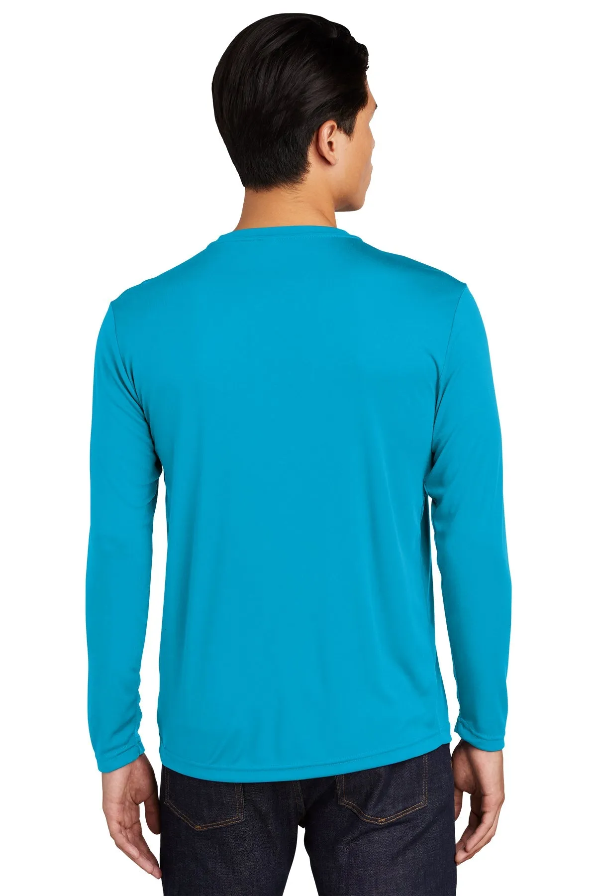 Sport-Tek Tall Long Sleeve PosiCharge Branded Competitor Tee's, Atomic Blue