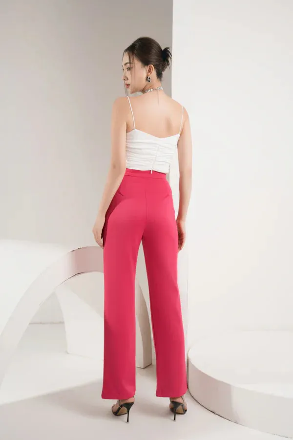 Staple Highwaisted Pants - Pink