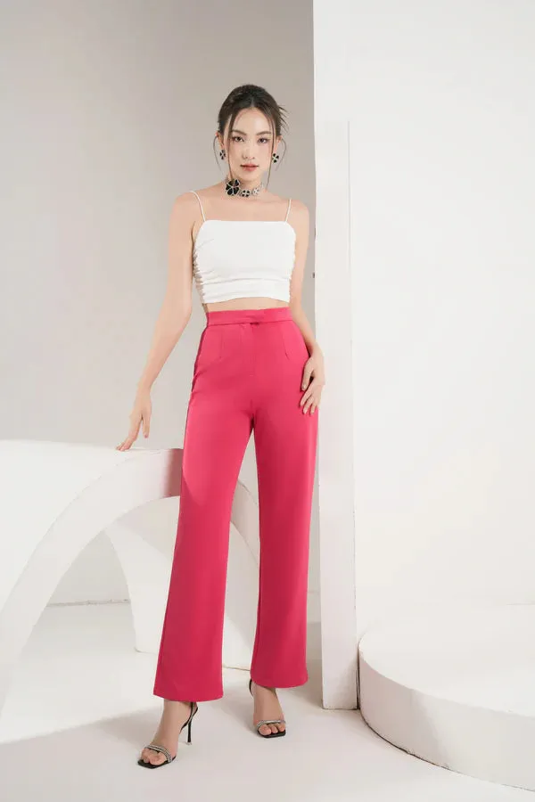 Staple Highwaisted Pants - Pink