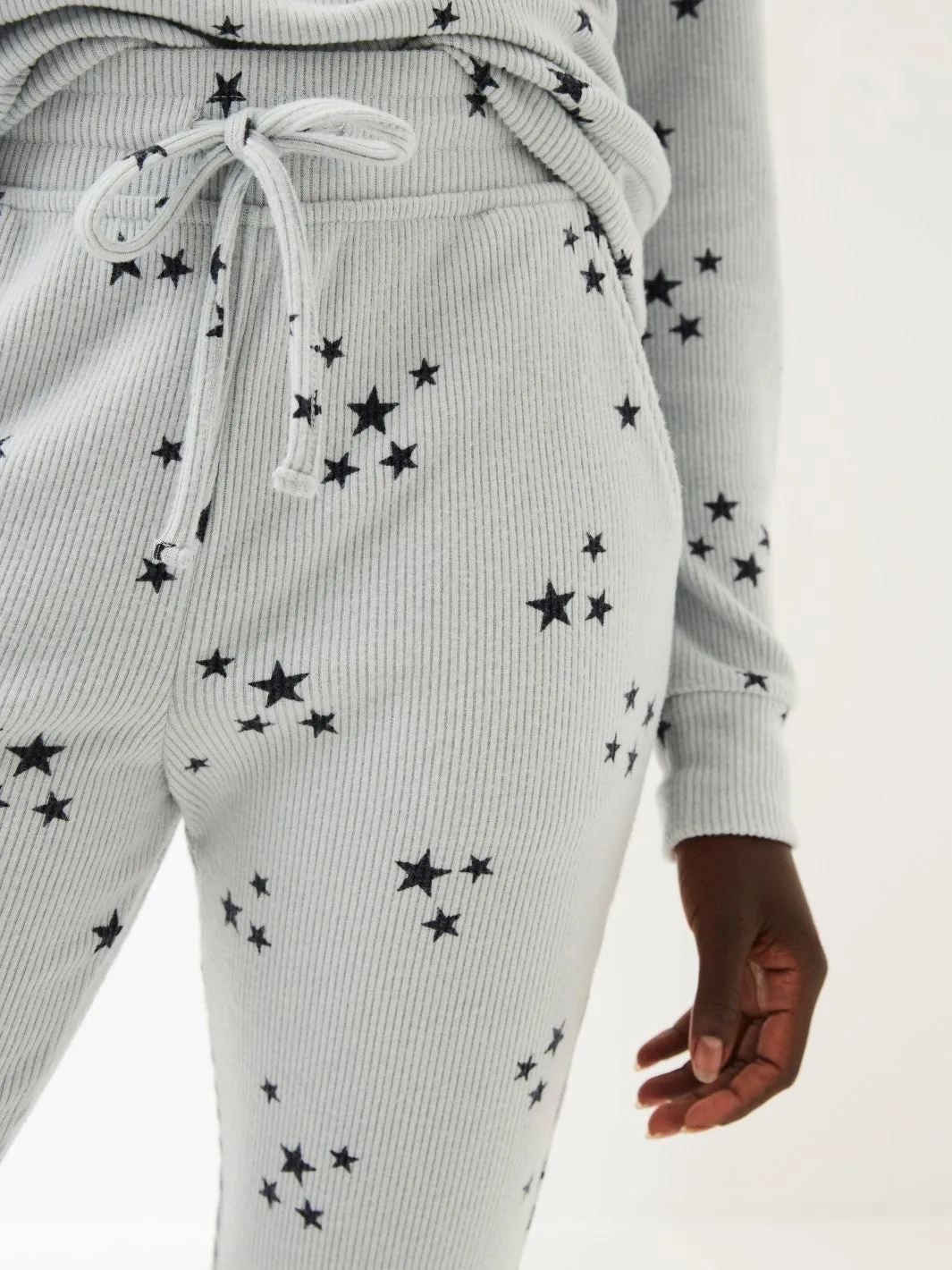 Star Print Jogger Pants