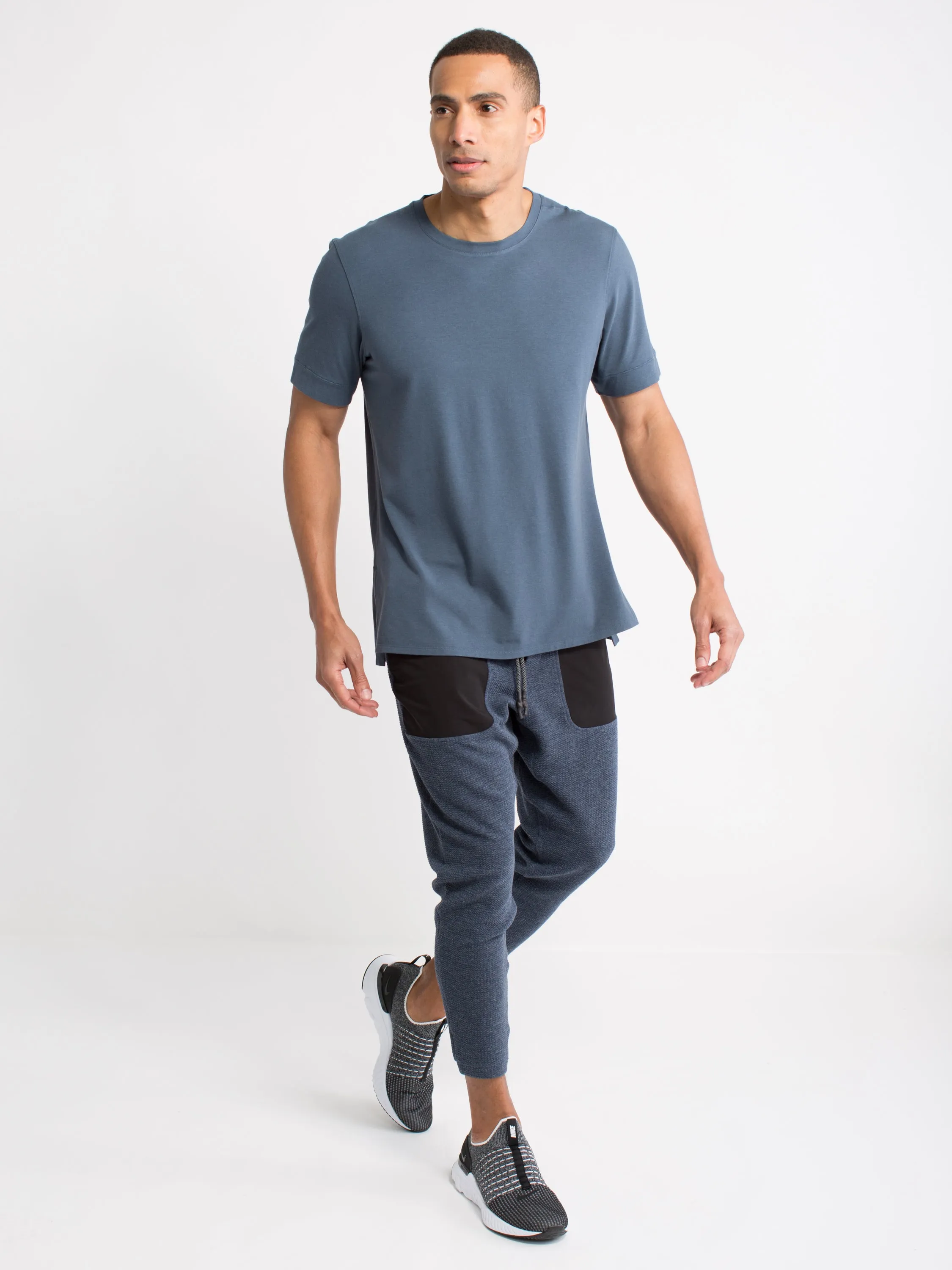 Stealth S/S Curved Shoulder Tee