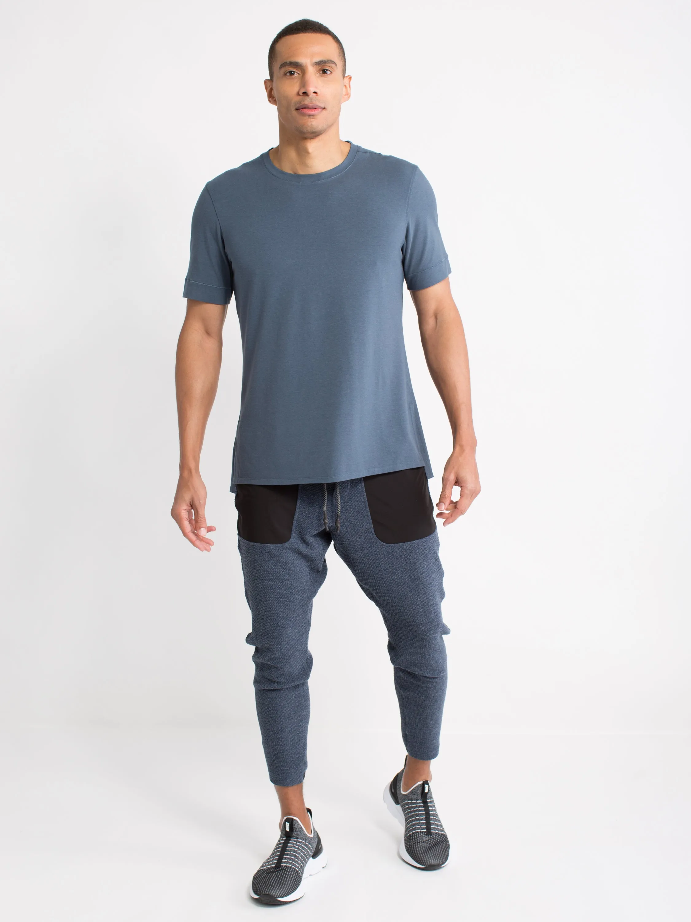 Stealth S/S Curved Shoulder Tee