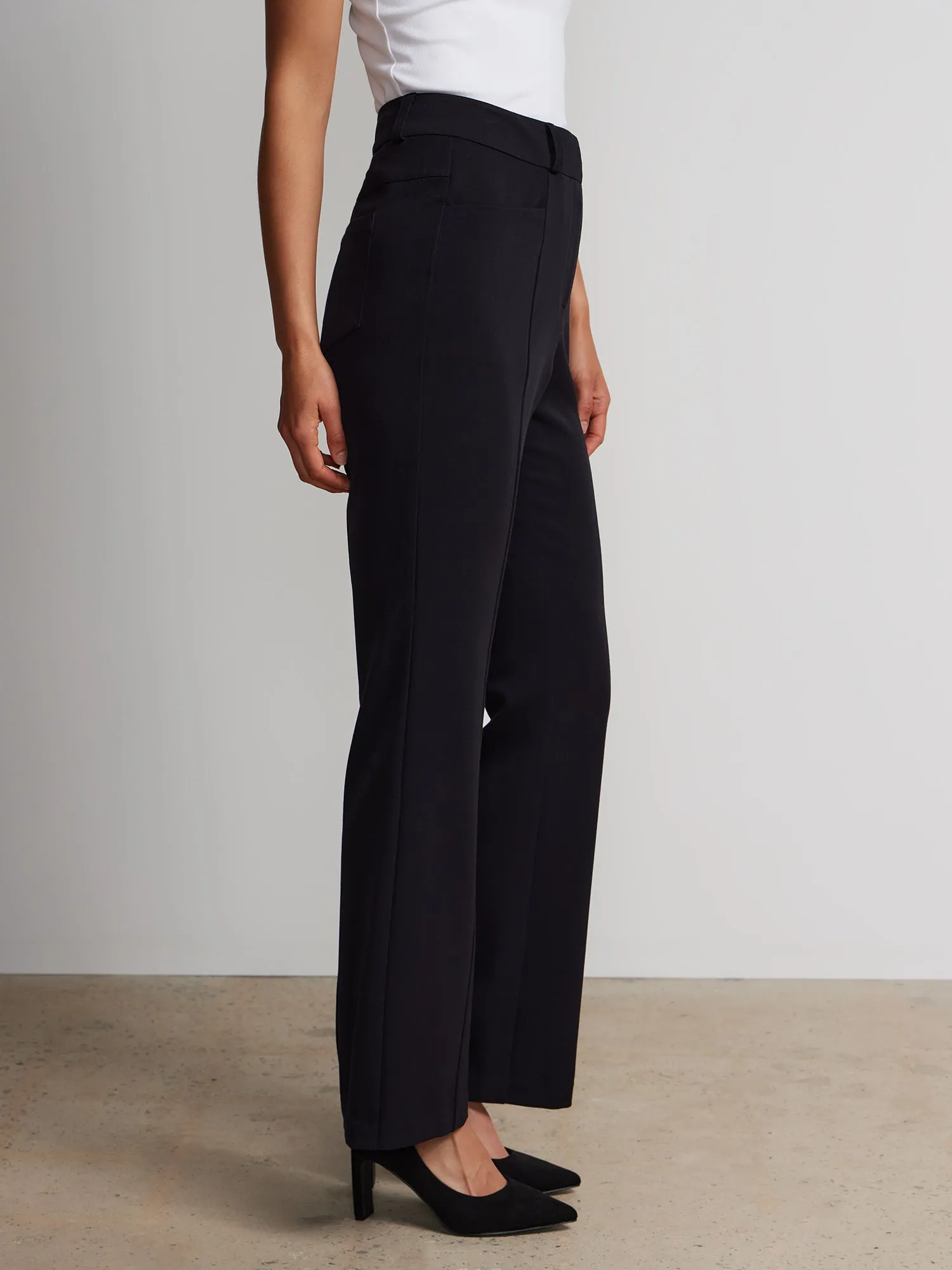 Tall Seamed Slim Bootcut Pants