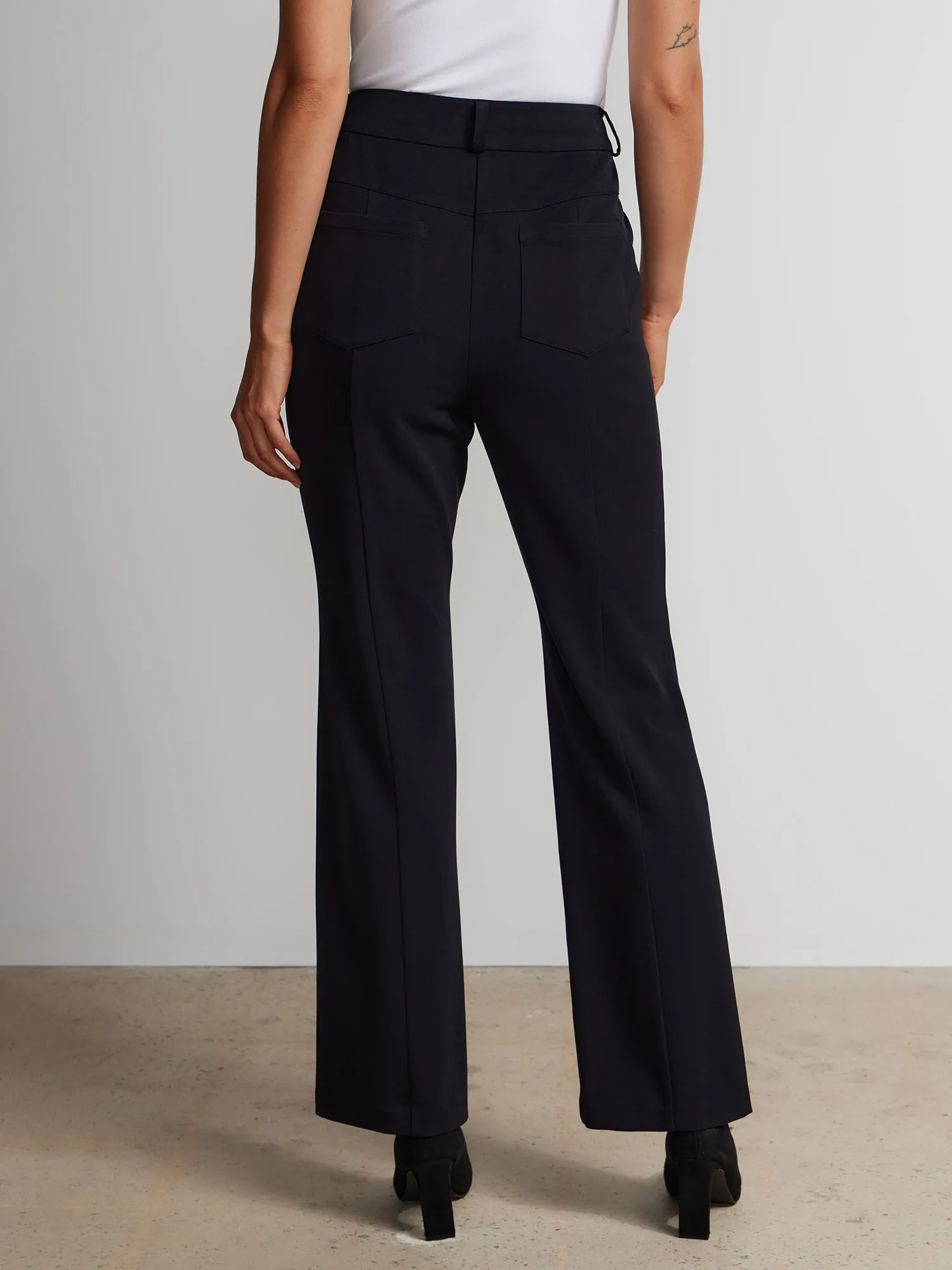 Tall Seamed Slim Bootcut Pants