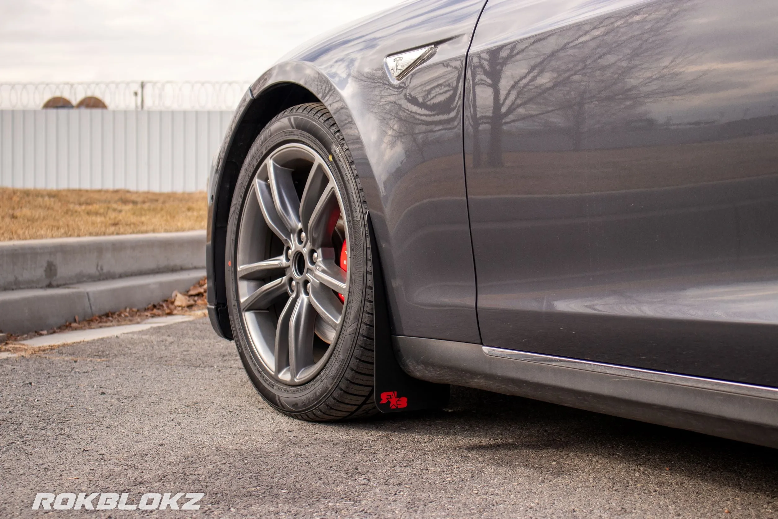 Tesla Model S 2012-2015 Rally Mud Flaps