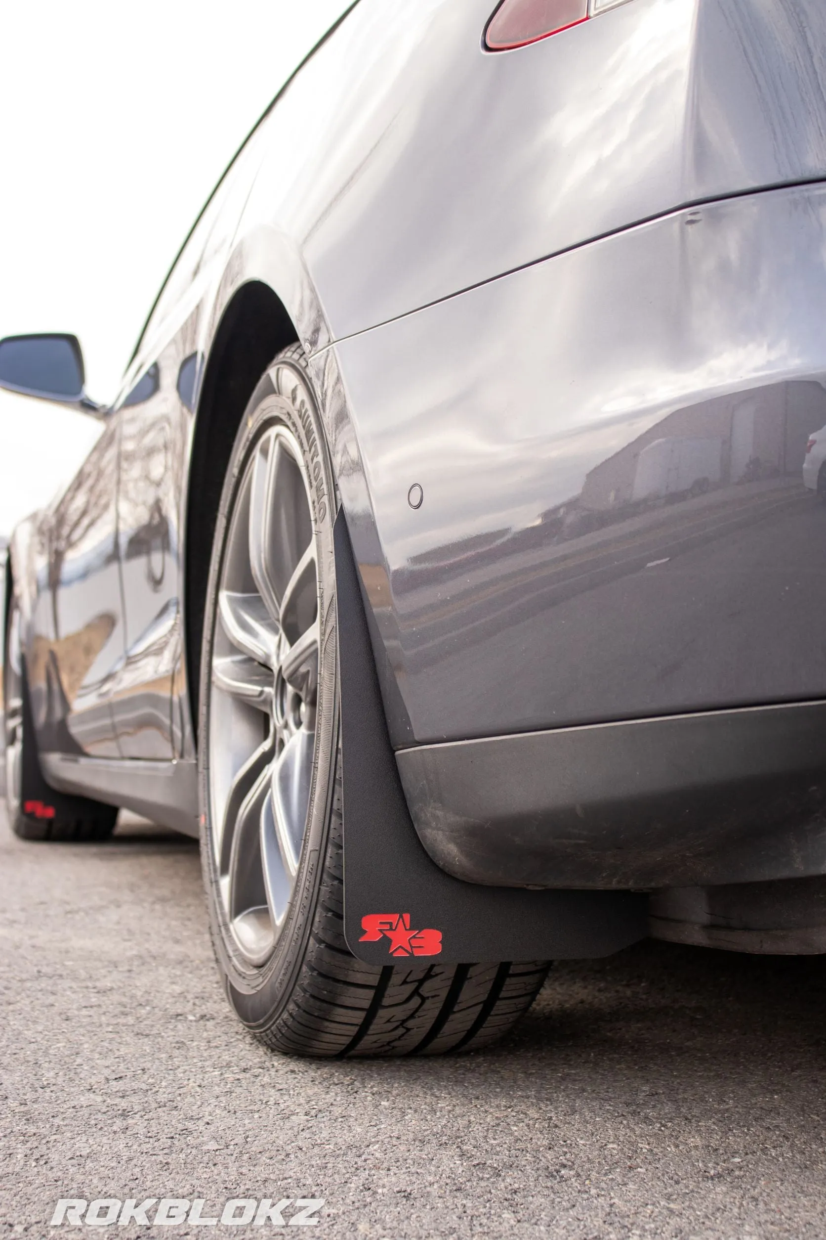 Tesla Model S 2012-2015 Rally Mud Flaps