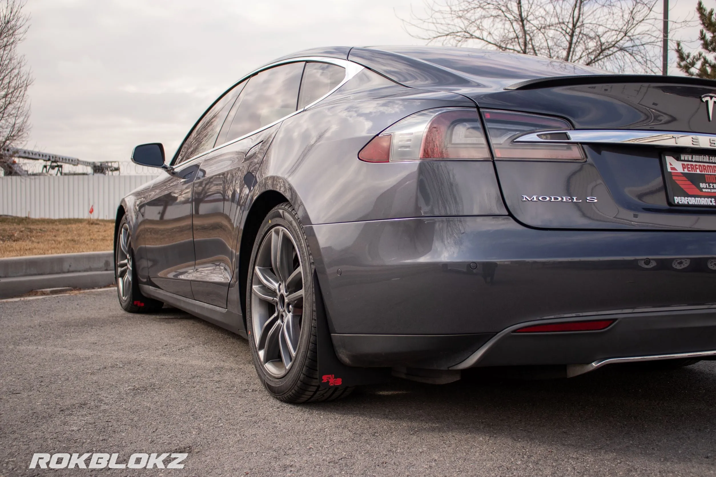 Tesla Model S 2012-2015 Rally Mud Flaps