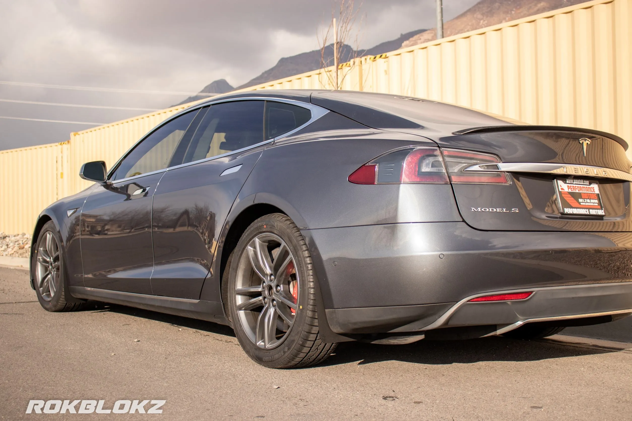 Tesla Model S 2012-2015 Rally Mud Flaps