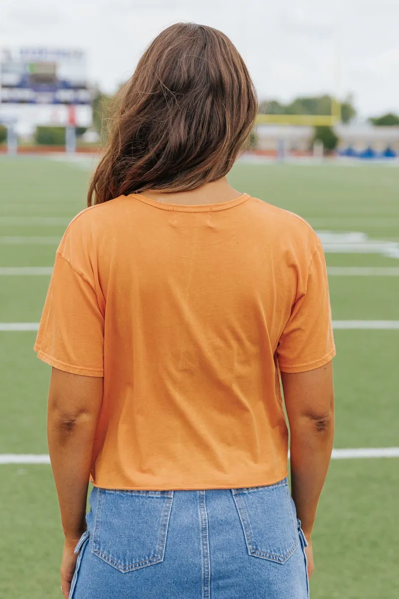 Texas Short Sleeve Game Day Tee - Orange - FINAL SALE