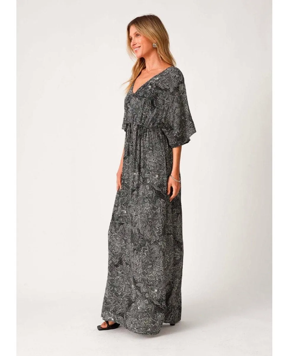 Valentina Maxi Dress Black