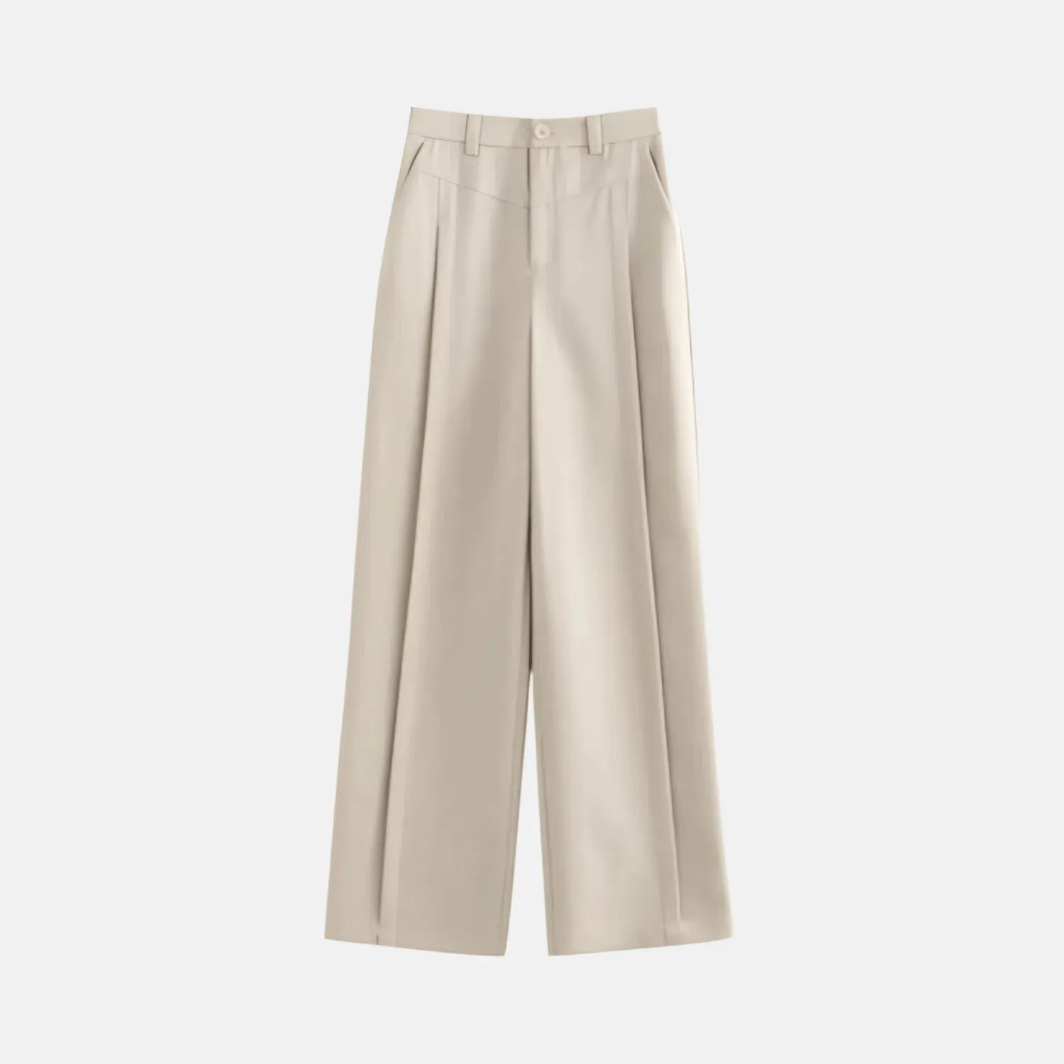 Vellure – Pleated front – Wide-leg pants