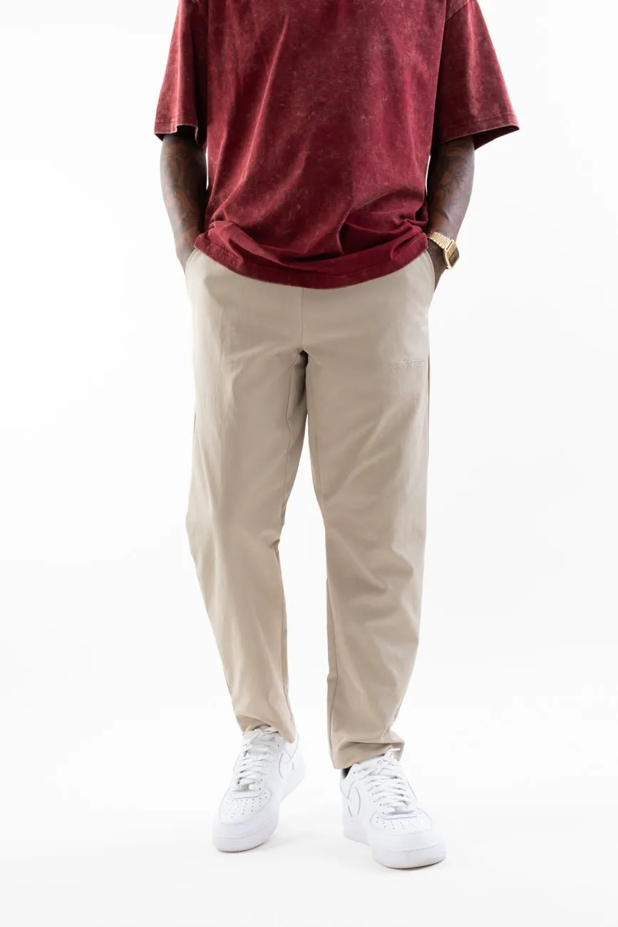 Versatile Relaxed Fit Trousers // Khaki