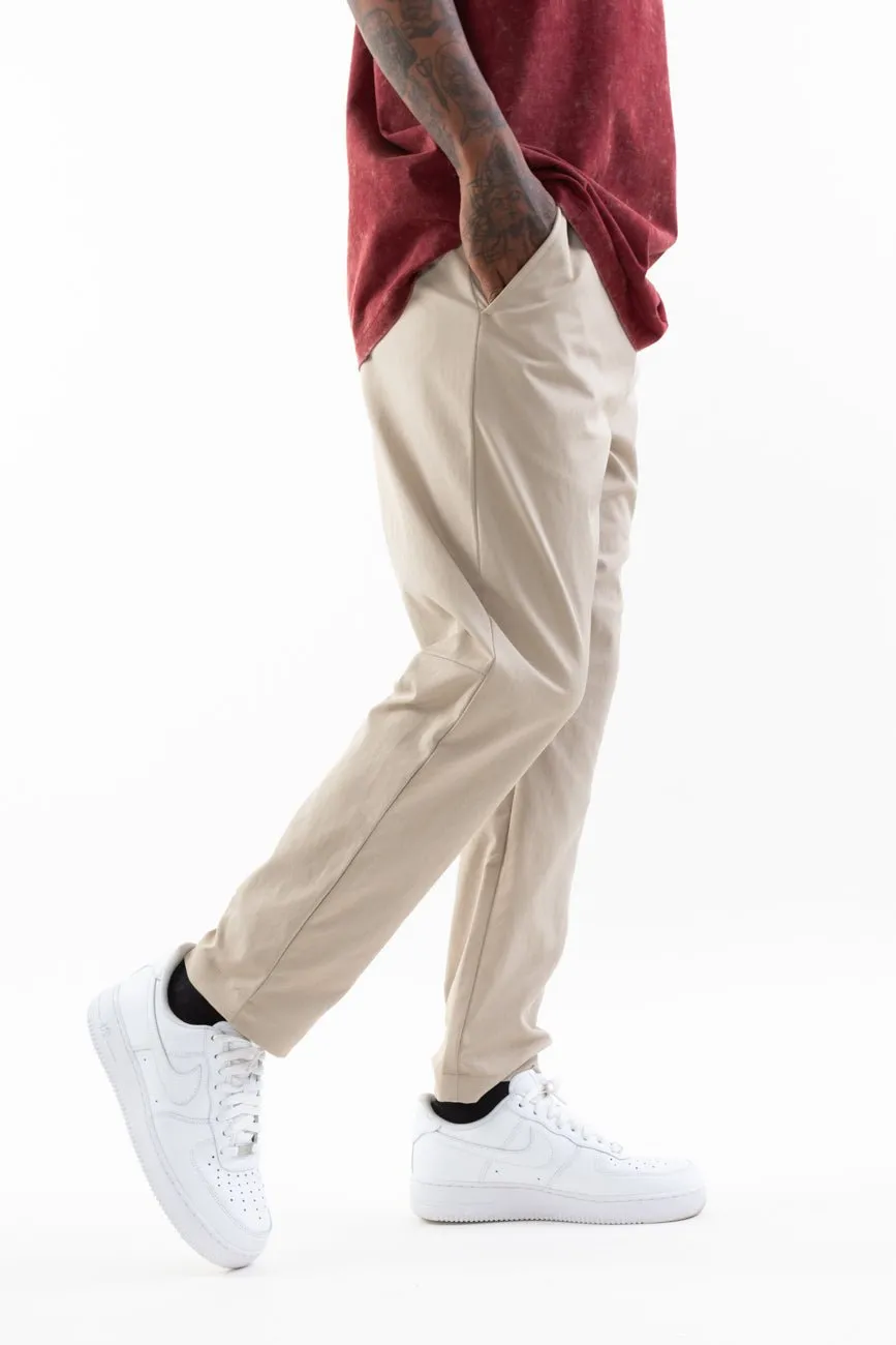 Versatile Relaxed Fit Trousers // Khaki