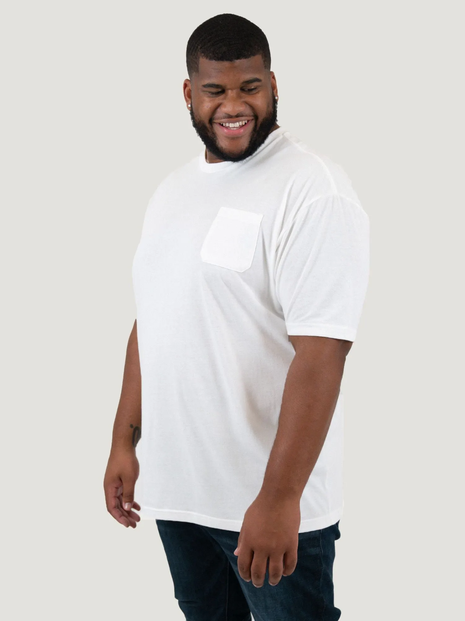 White Pocket Tee