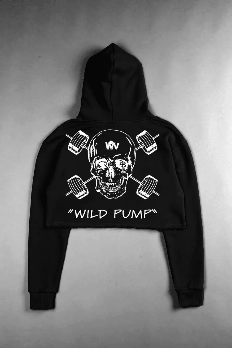 WILD PUMP (CROPPED) HOODIE