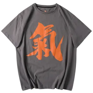 WLS Functional Chinese Printed Tee